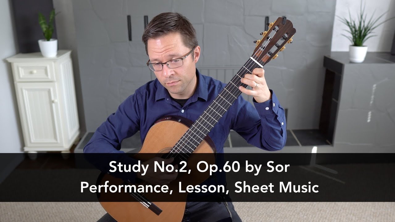 Study No.2, Op.60 by Fernando Sor | This is Classical Guitar