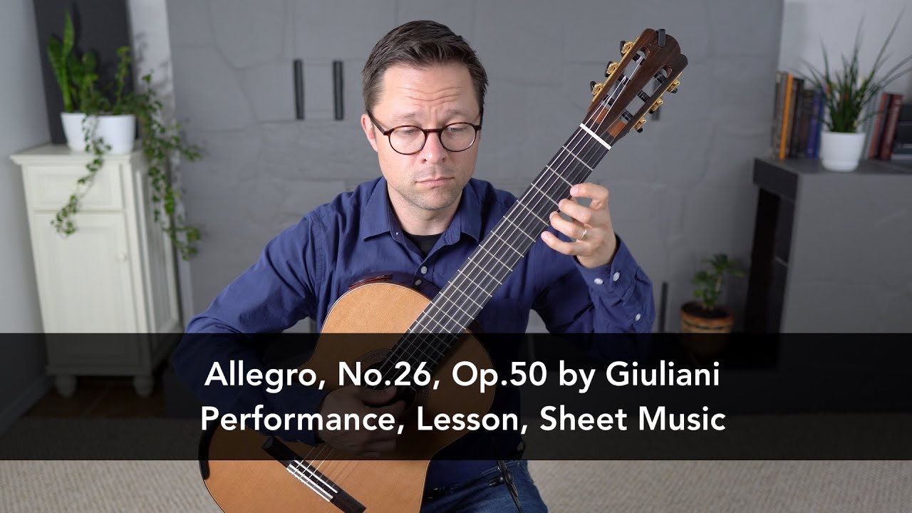 Allegro, No.26, Op.50 by Mauro Giuliani | This is Classical Guitar