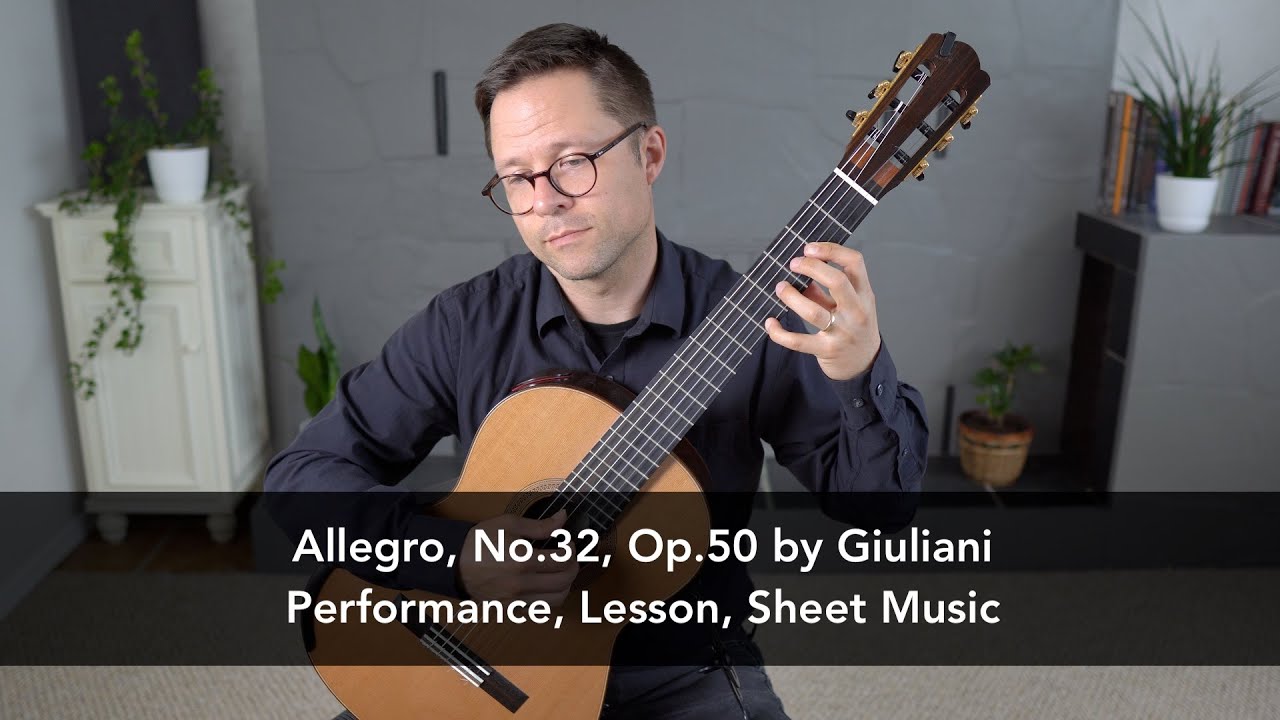 Allegro, No.32, Op.50 by Mauro Giuliani | This is Classical Guitar