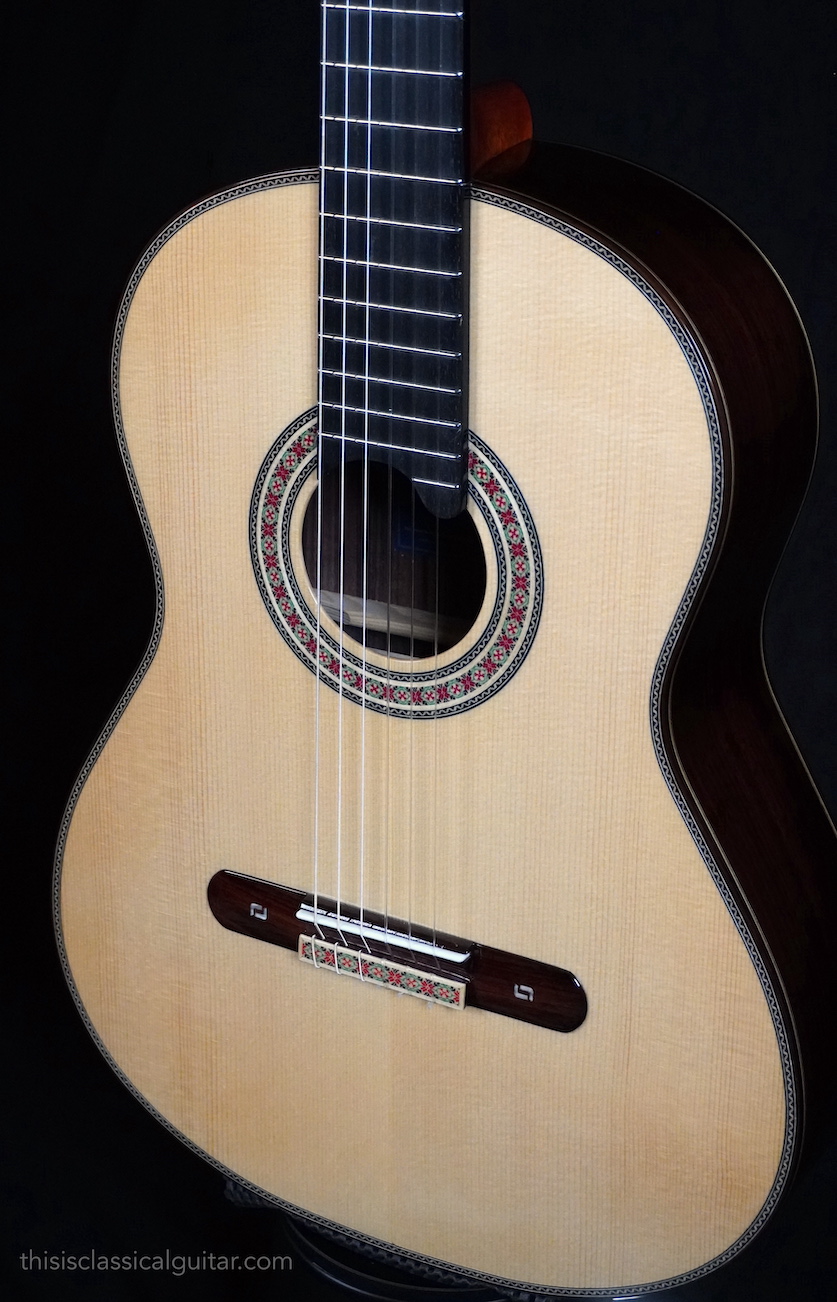 JoLuck A6 Classical Guitar - Front Close