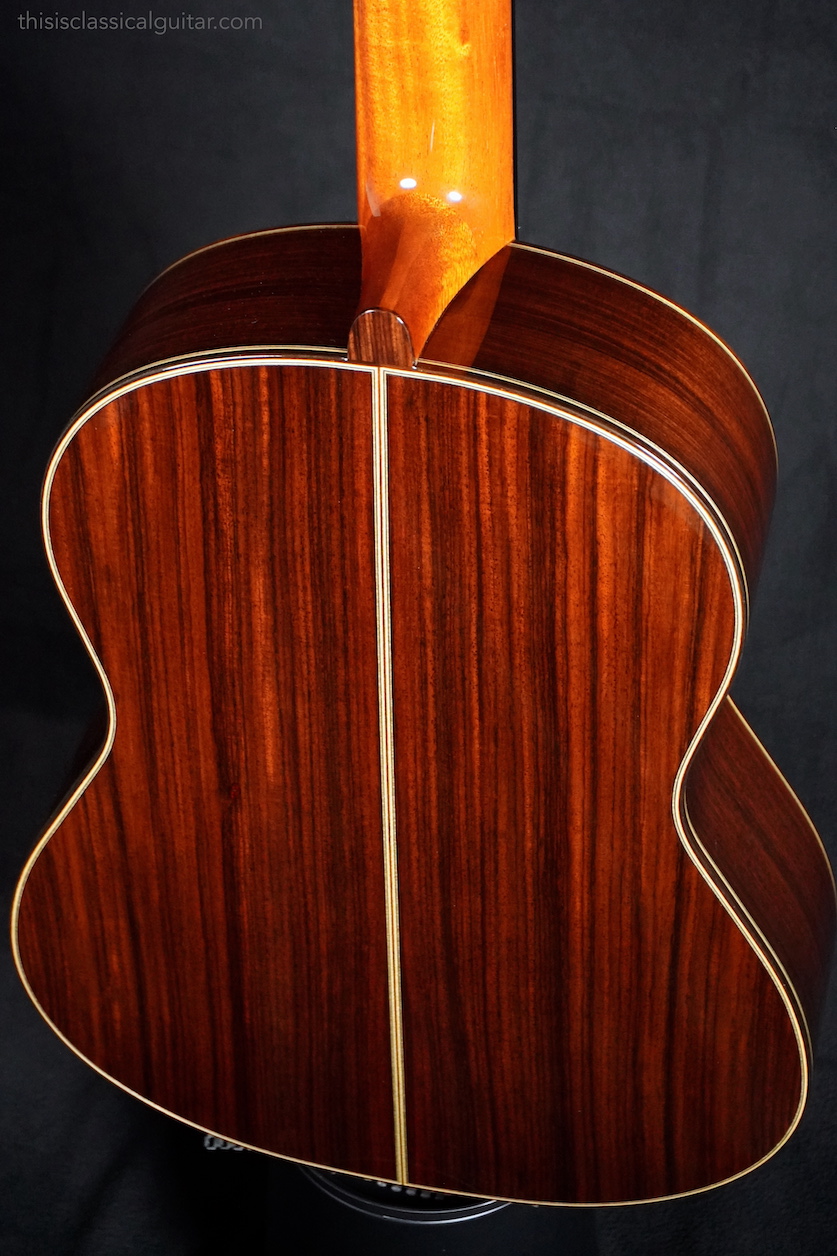 JoLuck A6 Classical Guitar - Back Close